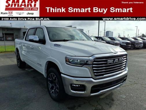 Bright White Clearcoat 2026 RAM 1500 Laramie Truck