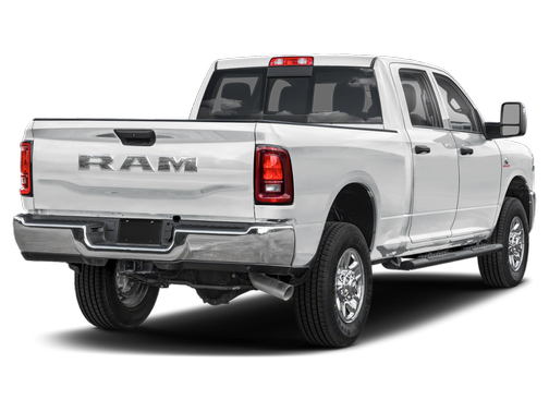 Bright White Clearcoat 2026 RAM 2500 Black Express Crew Cab 4x4 6'4' Box