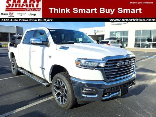 Bright White Clearcoat 2026 RAM 1500 Laramie