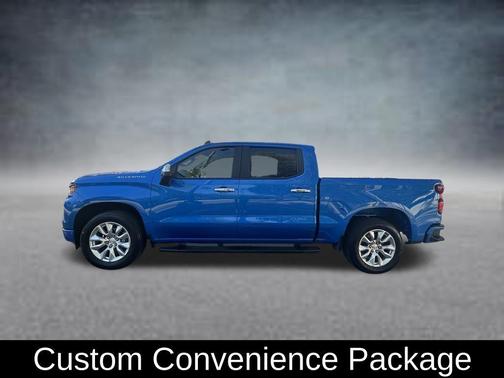 Rip Tide Blue 2025 Chevrolet Silverado 1500 Custom