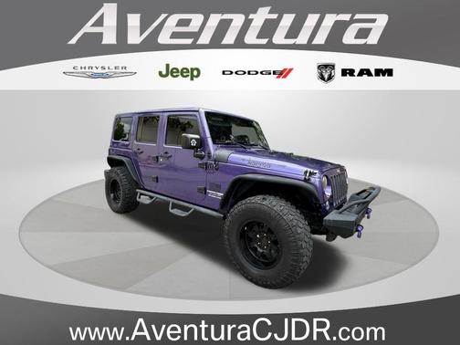Xtreme Purple Pearlcoat 2017 Jeep Wrangler Unlimited Rubicon