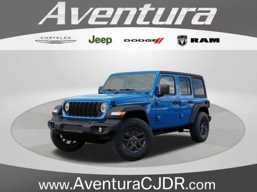 Hydro Blue Pearl 2026 Jeep Wrangler Sport