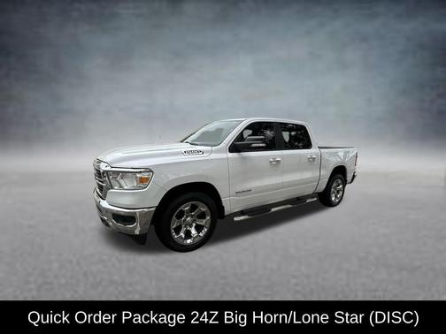 Bright White Clearcoat 2019 RAM 1500 Big Horn