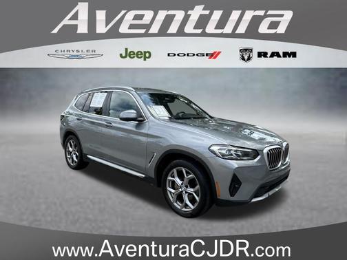Gray Metallic 2024 BMW X3 sDrive30i
