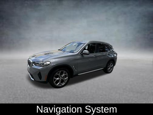 Gray Metallic 2024 BMW X3 sDrive30i