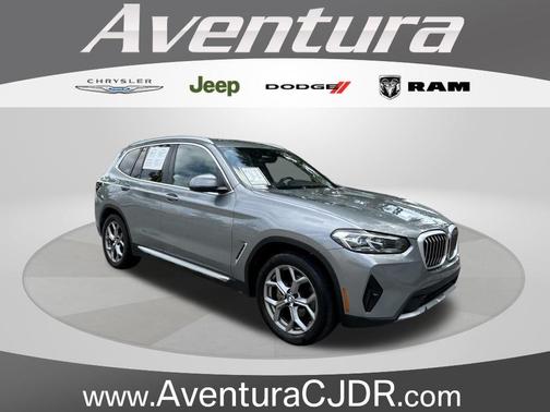 Gray Metallic 2024 BMW X3 sDrive30i