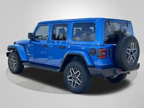 Hydro Blue Pearl 2024 Jeep Wrangler Sahara