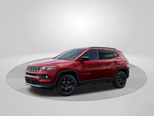 Red 2026 Jeep Compass Latitude