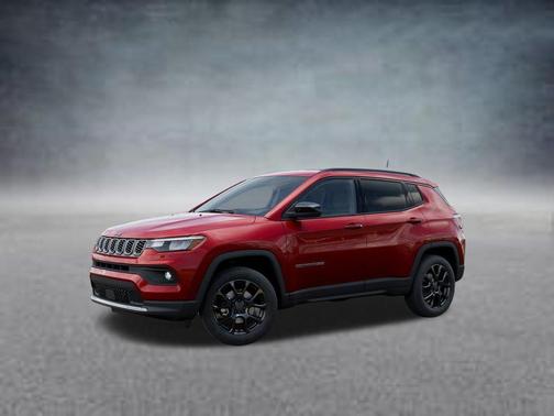 Red 2026 Jeep Compass Latitude