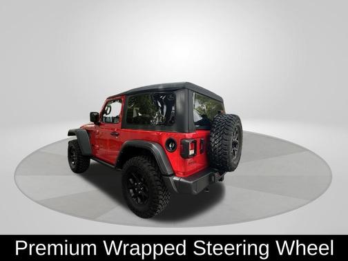 Firecracker Red Clearcoat 2025 Jeep Wrangler Sport