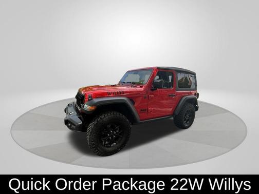 Firecracker Red Clearcoat 2025 Jeep Wrangler Sport