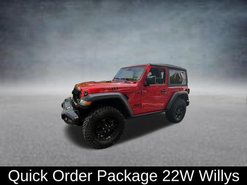 Firecracker Red Clearcoat 2025 Jeep Wrangler Sport