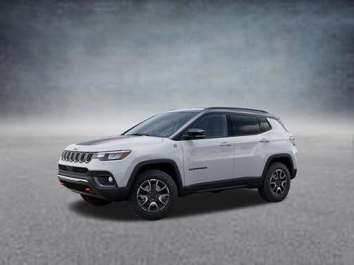 Bright White Clearcoat 2026 Jeep Compass Trailhawk