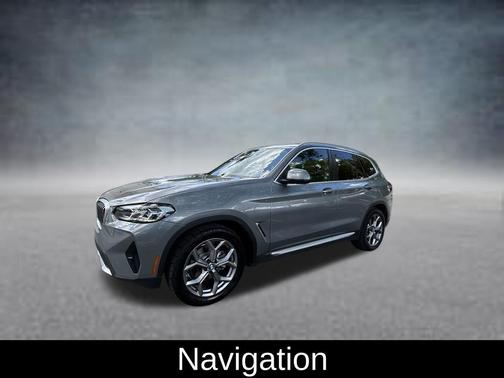 Gray Metallic 2024 BMW X3 sDrive30i