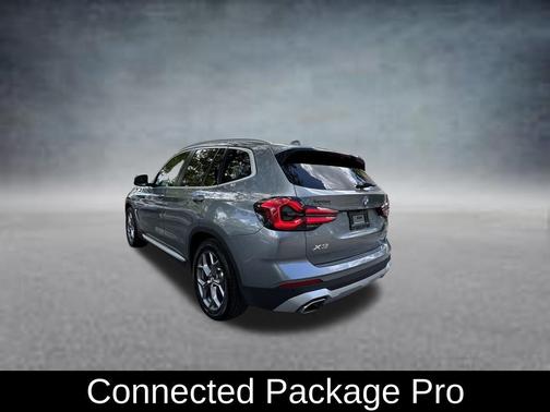 Gray Metallic 2024 BMW X3 sDrive30i