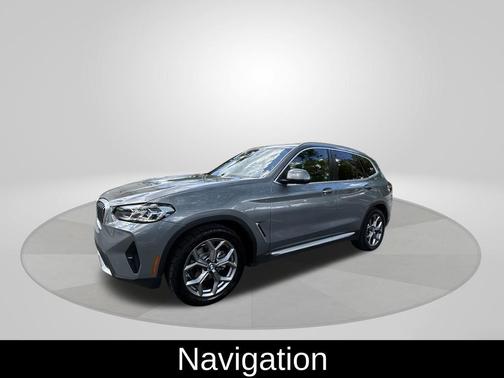 Gray Metallic 2024 BMW X3 sDrive30i