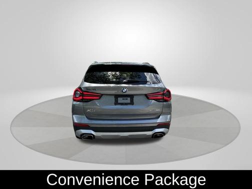 Gray Metallic 2024 BMW X3 sDrive30i