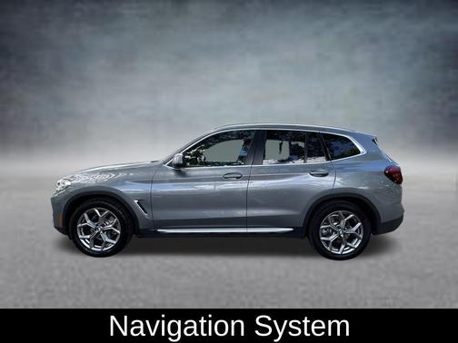 Gray Metallic 2024 BMW X3 sDrive30i