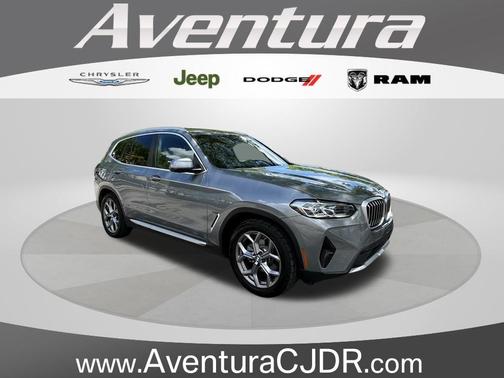 Gray Metallic 2024 BMW X3 sDrive30i