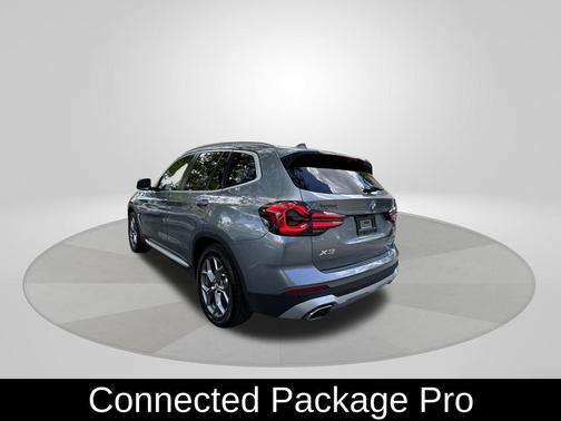 Gray Metallic 2024 BMW X3 sDrive30i