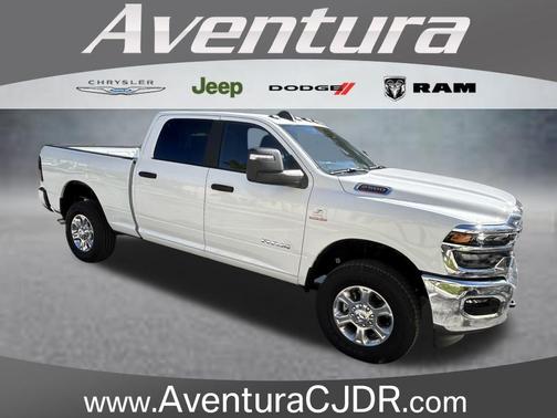 Bright White Clearcoat 2025 RAM 2500 Big Horn