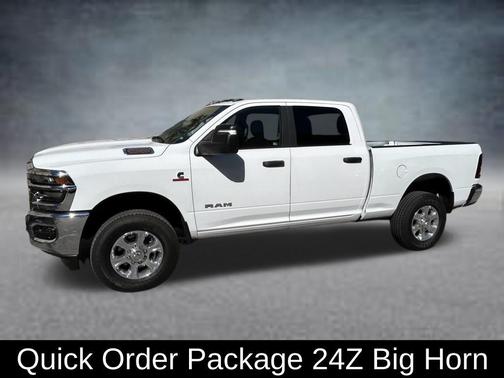 Bright White Clearcoat 2025 RAM 2500 Big Horn