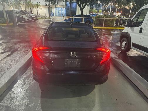 Blue 2017 Honda Civic EX-T