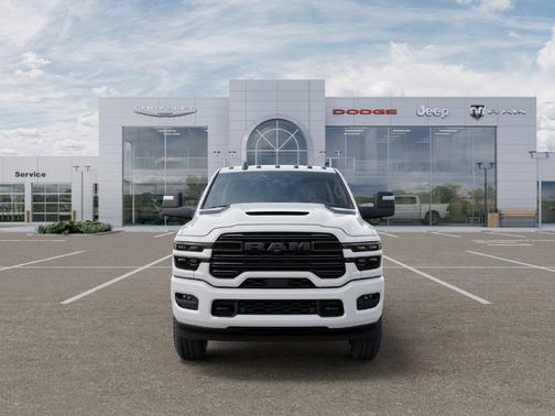 Bright White Clearcoat 2027 RAM 2500 Laramie