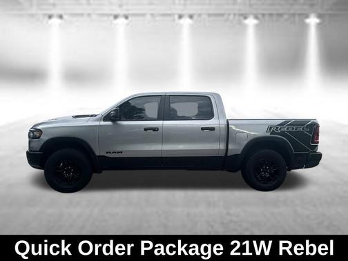 Billet Silver Metallic Clearcoat 2025 RAM 1500 Rebel