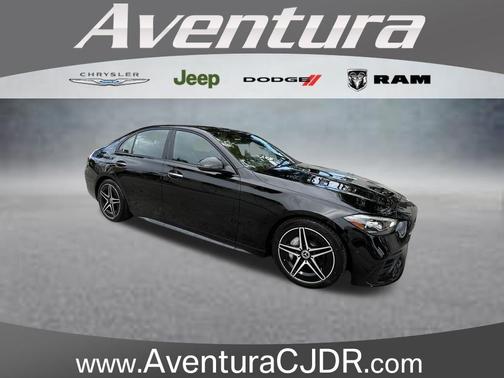 Black 2025 Mercedes-Benz C-Class C 300 4MATIC