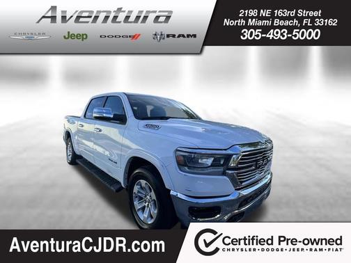 Bright White Clearcoat 2021 RAM 1500 Laramie