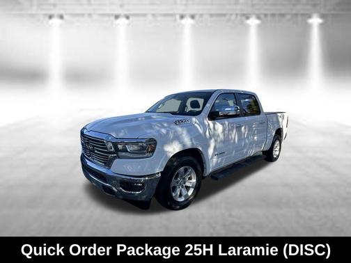 Bright White Clearcoat 2021 RAM 1500 Laramie