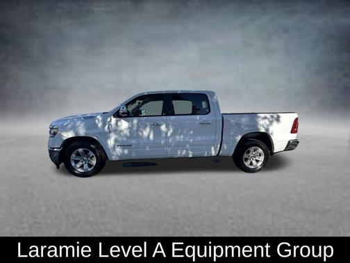 Bright White Clearcoat 2021 RAM 1500 Laramie