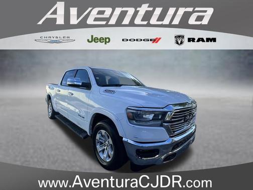 Bright White Clearcoat 2021 RAM 1500 Laramie