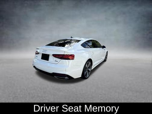 Ibis White 2021 Audi A5 45 S line Premium Plus