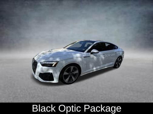 Ibis White 2021 Audi A5 45 S line Premium Plus