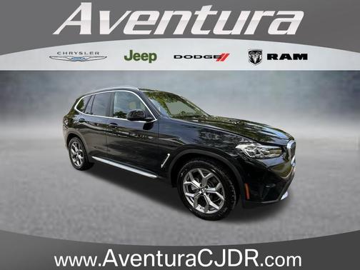Black Sapphire Metallic 2024 BMW X3 sDrive30i