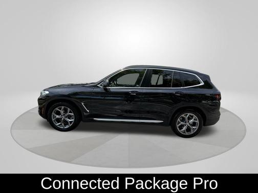 Black Sapphire Metallic 2024 BMW X3 sDrive30i