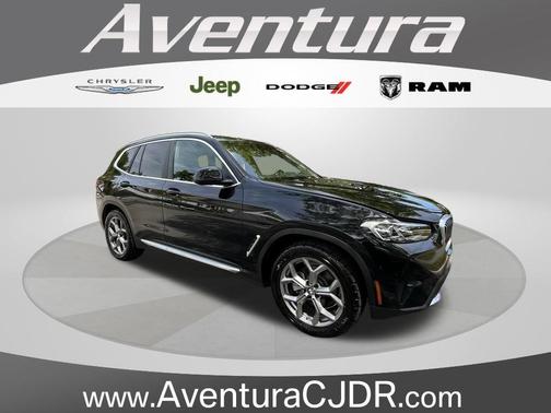 Black Sapphire Metallic 2024 BMW X3 sDrive30i