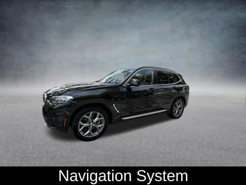 Black Sapphire Metallic 2024 BMW X3 sDrive30i