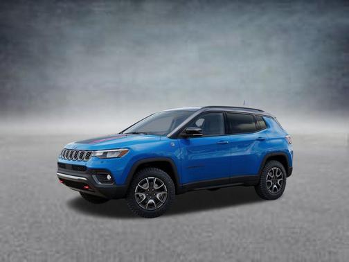 Hydro Blue Pearlcoat 2026 Jeep Compass Trailhawk