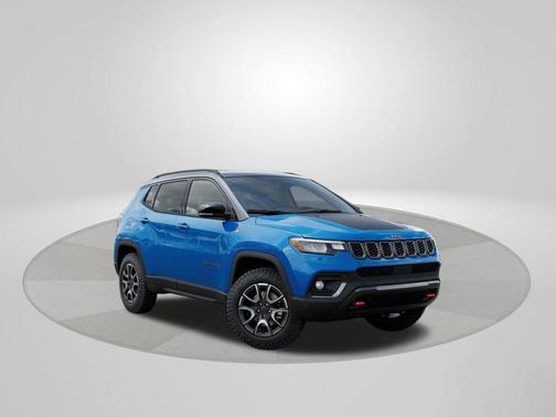 Hydro Blue Pearlcoat 2026 Jeep Compass Trailhawk