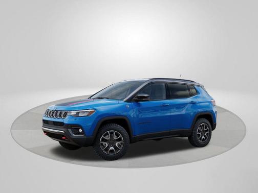 Hydro Blue Pearlcoat 2026 Jeep Compass Trailhawk