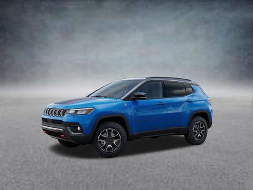 Hydro Blue Pearlcoat 2026 Jeep Compass Trailhawk