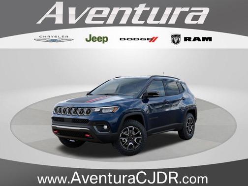Fathom Blue Pearlcoat 2026 Jeep Compass Trailhawk