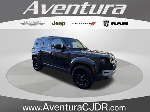 Santorini Black 2025 Land Rover Defender P300