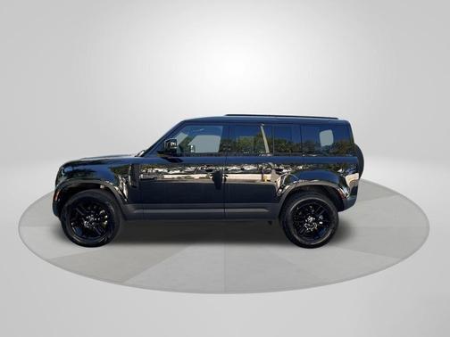 Santorini Black 2025 Land Rover Defender P300