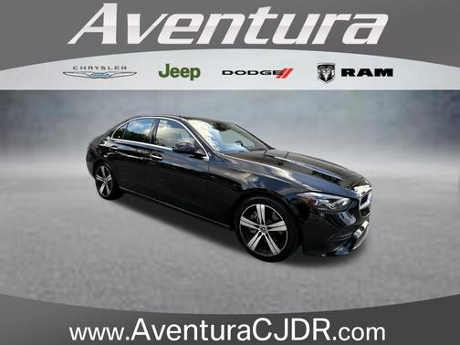 Black 2025 Mercedes-Benz C-Class C 300