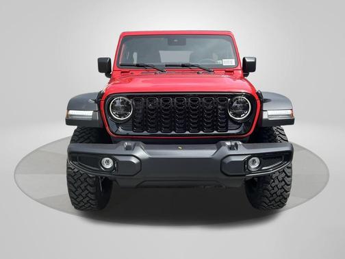Firecracker Red Clearcoat 2024 Jeep Wrangler Sport