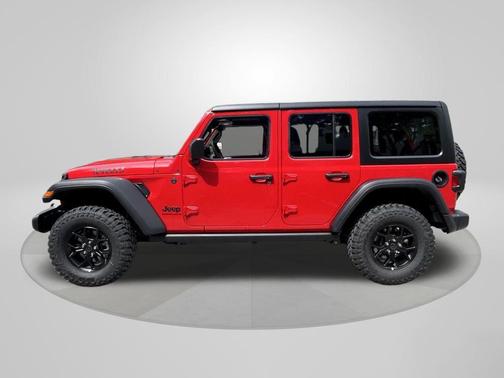 Firecracker Red Clearcoat 2024 Jeep Wrangler Sport